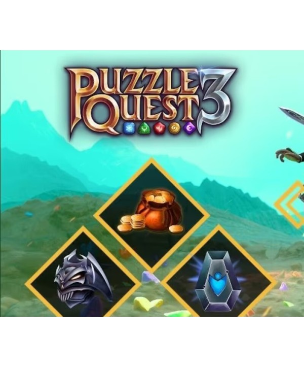 Puzzle Quest 3 - Green Knight s Gear Bundle DLC XBOX One / Xbox Series X|S Xbox One Key GLOBAL